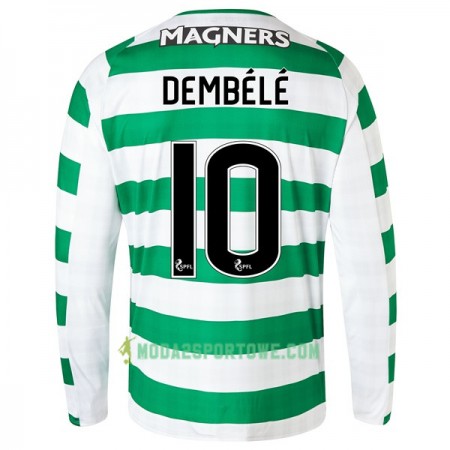Koszulka Celtic FC Dembele 10 Domowe Stroje Piłkarskie 2018/19 Długi Rękaw